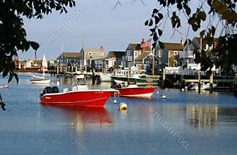 Nantucket, MA: Fishing Boats