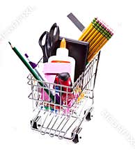 Back to school supplies concept