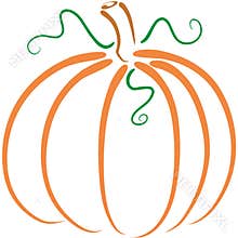 Pumpkin lineart