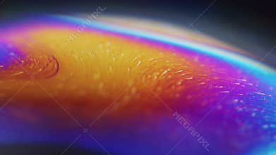 Dye mix neon fluid rainbow oil paint blend wave