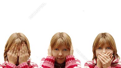 See, hear and speak no evil