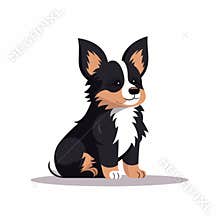 Cortland Corral: A Cute Corgi Cartoon Dog Puppy Illustration