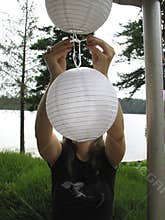 Putting Up Lanterns