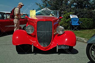 Antique 1934 Ford Roadster, B.C., Canada