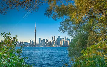 Toronto in early autumn