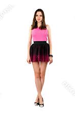 Pretty leggy woman