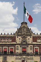 National Palace Facade Mexico City