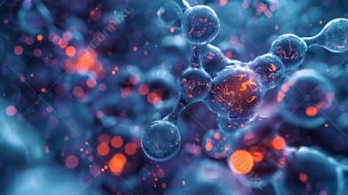 A chemical reaction within a cell catalyzed by an enzyme activated through a signaling cascade
