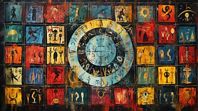 photograph astrology glyphs