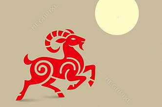 Year of the goat (Chinese new year) in 2027