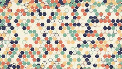 Colorful Polka Dot Pattern Background Design