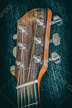 Old Dusty Guitar Head