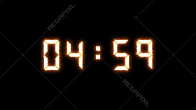 4K Classic 10-Second Countdown Timer Animation