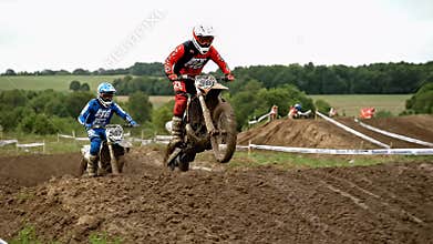 Kids Motocross Racing Competition