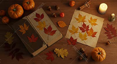 Nostalgic Autumn Pressing A Cottagecore Study