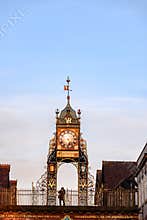 Eastgate Clock Chester, Cheshire, England,