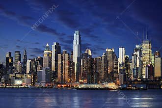 Amazing view to new york manhattan - newyork city