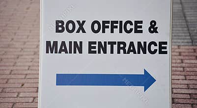 Box Office Ticket for Entertainment Events