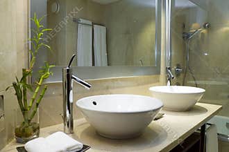 Design of a bathroom