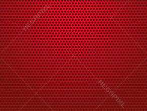 Abstract red perforated metal background