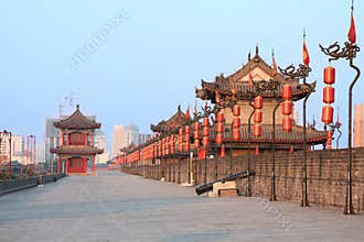 City center wall, Xi'an, China