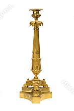 Vintage gild candlestick