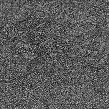 Australian aboriginal hand drawn seamless vector pattern with dots on black background