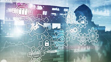 Technology innovation and process automation. Smart industry 4.0
