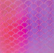 Fish scales seamless pattern colorful blur background