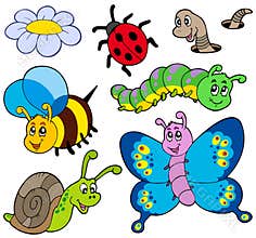Garden animals collection