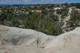 Disc Golf Basket in Farmington New Mexico