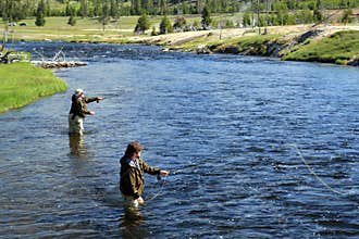 Fly fishing