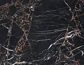 Black marble with white and brown texture. For background