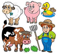Farm cartoons collection