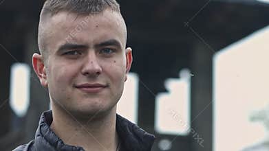 Closeup portrait of angry, annoyed, grumpy, mad man. Human emotions, face expressions, feelings, attitude, personality