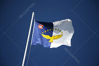 Flag of Azores islands