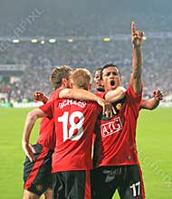 Champions League soccer match