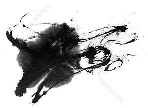 Ink splash