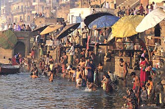 The Ganges In Varanasi
