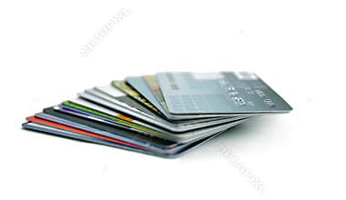 Stack of Credit Cards
