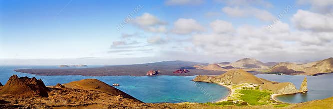 Galapagos Islands panorama