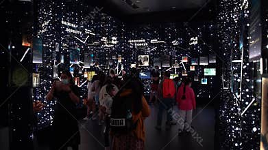 Dubai Expo 2020 Women`s pavilion visitors