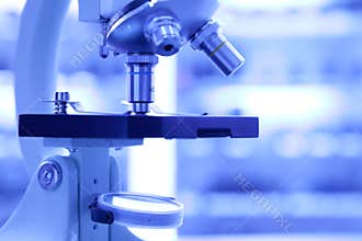 Lab microscope