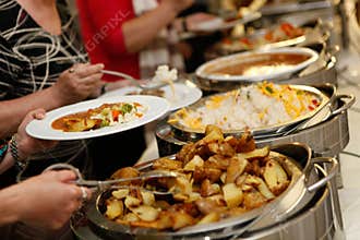 Catering food
