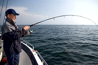 Sea fishing.