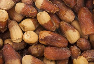 Arabian Dates Crop Texture