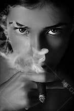 Smoking Girl