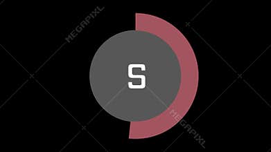 10 second workout timer countdown clock stopwatch in the style of Pamela Reif