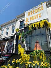 Store Adorned With Flowers in Georgetown