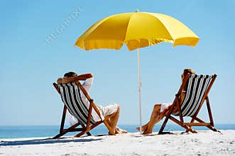 Beach summer umbrella